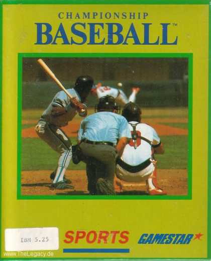 Misc. Games - Championship Baseball