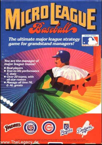 Misc. Games - MicroLeague Baseball