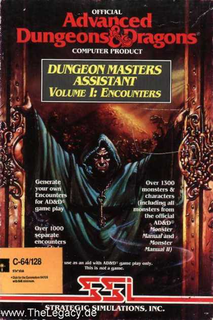 Misc. Games - Dungeon Masters Assistant Volume I: Encounters