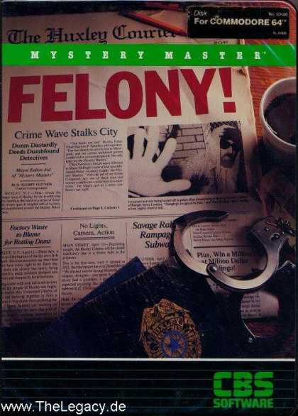Misc. Games - Mystery Master: Felony!