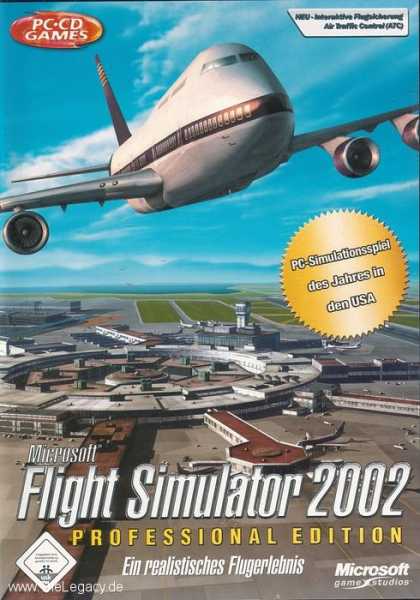Misc. Games - Flight Simulator 2002 Professional