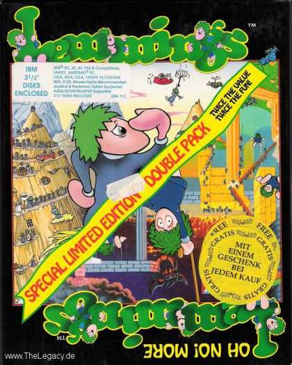 Misc. Games - Lemmings - Special Limited Edition Double Pack
