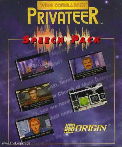 Misc. Games - Wing Commander - Privateer - Speech Pack