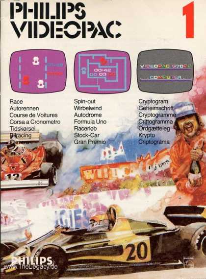 Misc. Games - Race / Spin-Out / Cryptogram