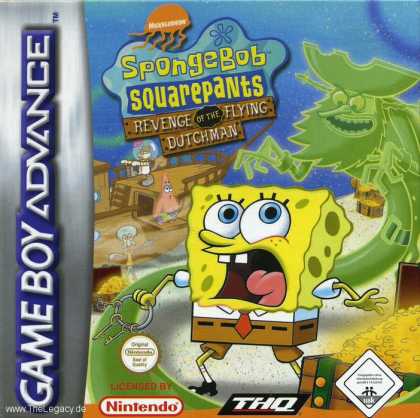 Misc. Games - SpongeBob Squarepants: Revenge Of The Flying Dutchman