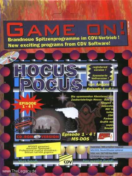Misc. Games - Hocus Pocus