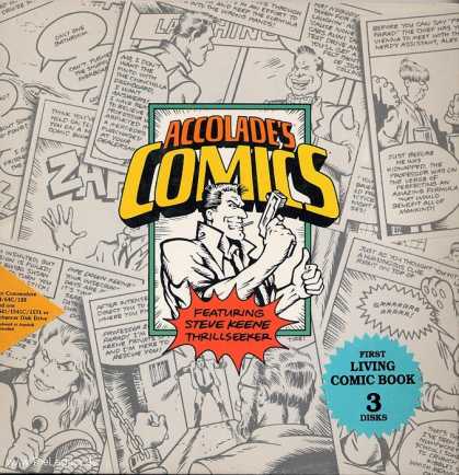 Misc. Games - Accolade's Comics featuring Steve Keen Thrillseeker