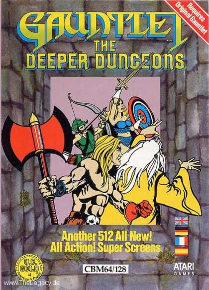 Misc. Games - Gauntlet: The Deeper Dungeons