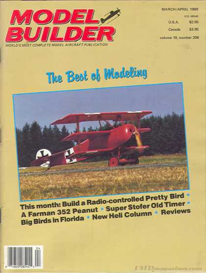 Model Builder - March 1989