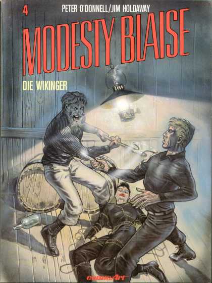 Modesty Blaise 4 - Axe - Unconscious - Knife - Combat - Rescue