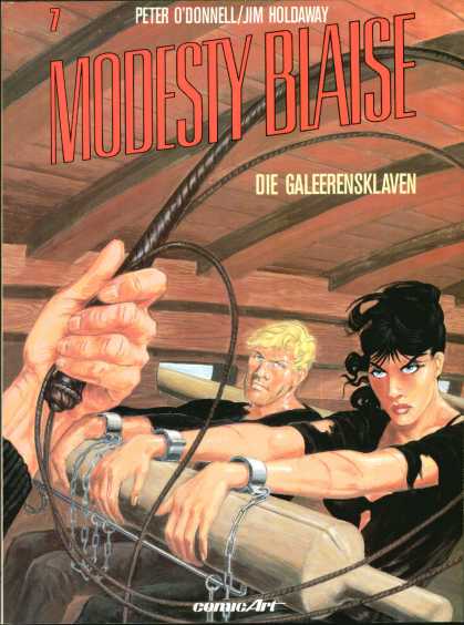 Modesty Blaise 7 - Roller - Whip - Handcuffs - Chains - Hands