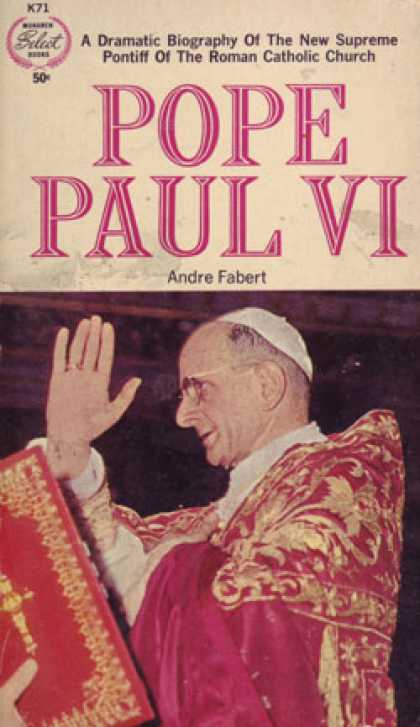 Monarch Books - Pope Paul Vi - Andre Fabert