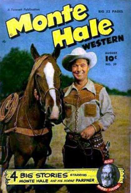 Monte Hale Western 39 - Monte Hale Western - Horse - Cowboy - Pardner - August