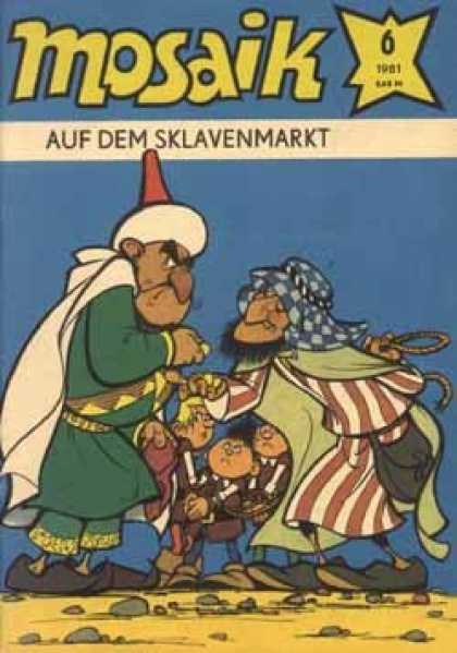 Mosaik 279 - Auf Dem Sklavenmarkt - Mage - Man - Boys - Street