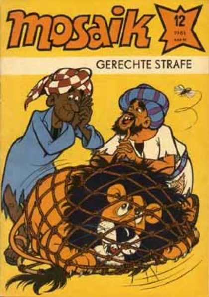 Mosaik 285 - Gerechte Strafe - Net - Lion - Turban - Insect