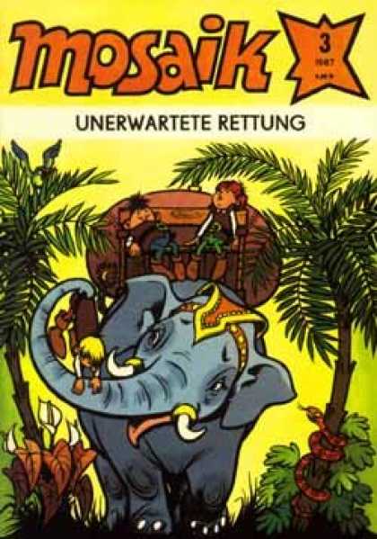 Mosaik 348 - Mosiac - Unerwartete - Issue 3 - German Comic - Elephant