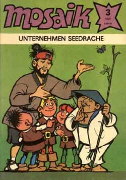 Mosaik 384 - Unternehmen Seerache - Asian Comics - Asian Comics Ninja - Little Boy Comics - Cultural Comic Book