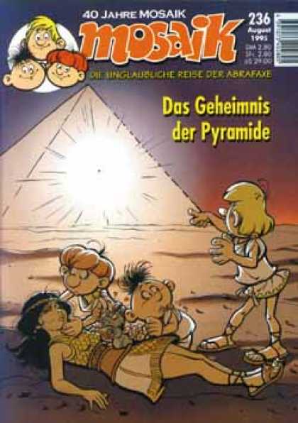 Mosaik 449 - Pyramid - Desert - August 1995 - Egypt - Queen