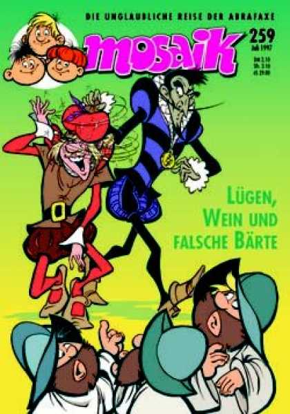 Mosaik 472 - German Comic - 3 Kids Logo - Lugen Wein Und Falsche Barte - Medieval Themed - Soldiers