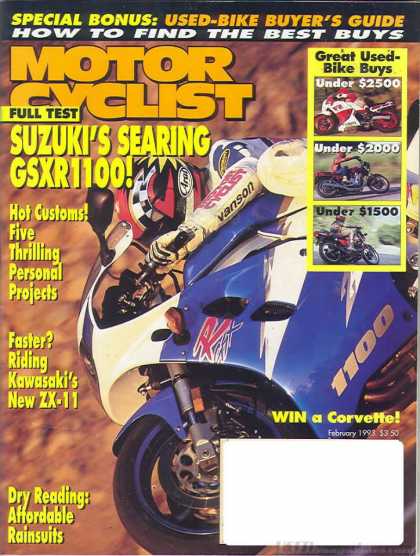 Motor Cyclist - February 1993