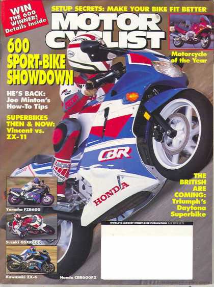 Motor Cyclist - July 1993