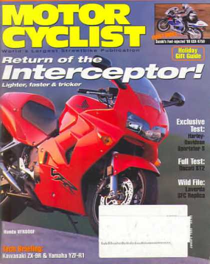 Motor Cyclist - January 1998