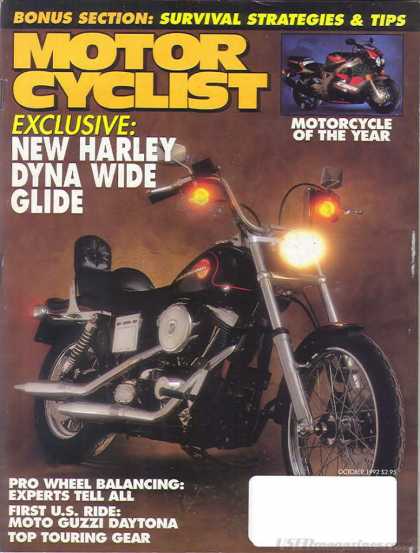 Motor Cyclist - October 1992