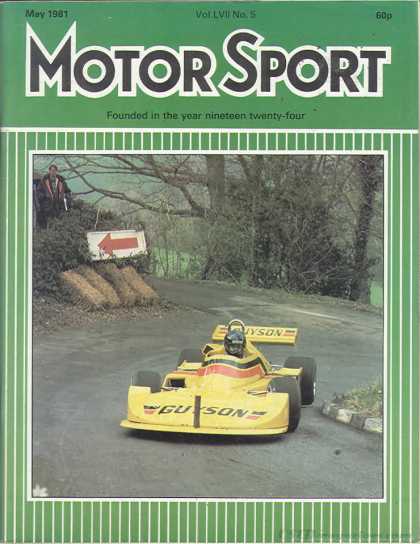 Motor Sport - May 1981
