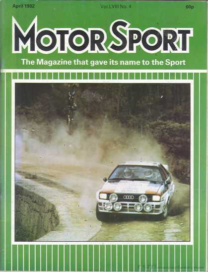 Motor Sport - April 1982