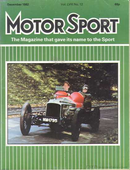 Motor Sport - December 1982