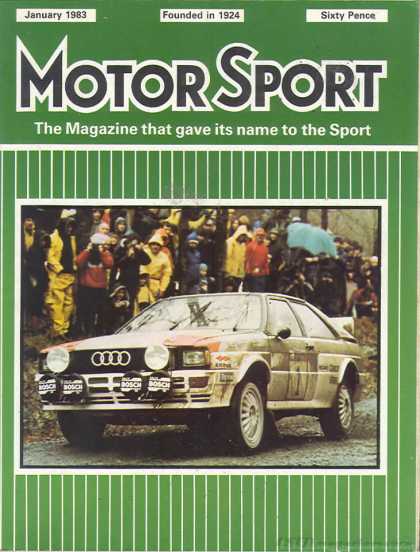 Motor Sport - January 1983