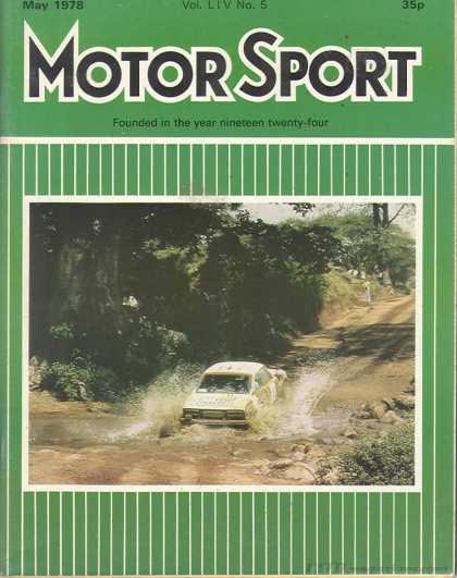 Motor Sport - May 1978
