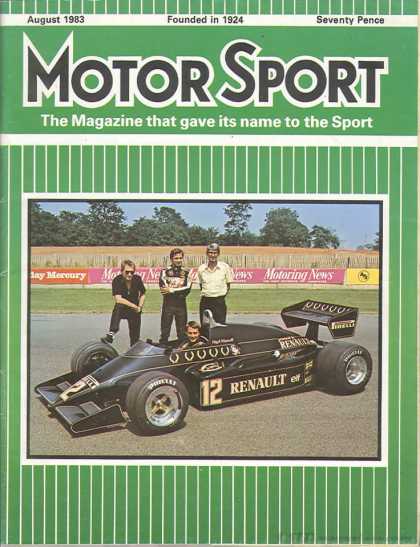 Motor Sport - August 1983