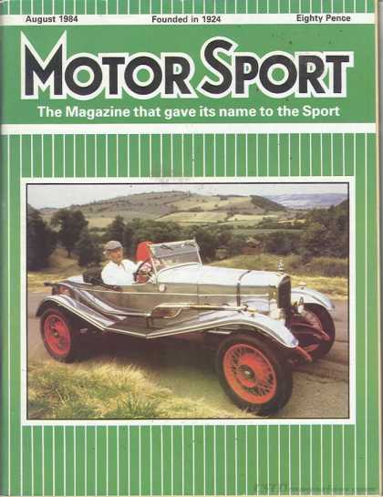 Motor Sport - August 1984