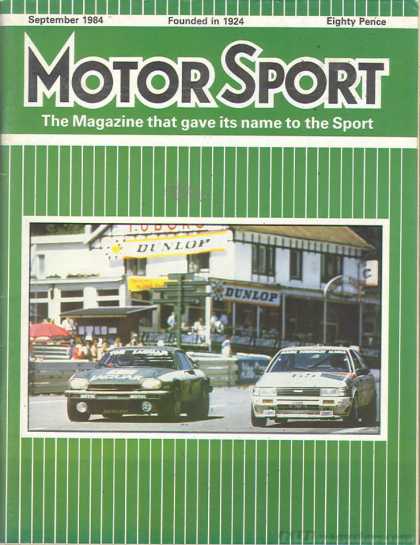 Motor Sport - September 1984