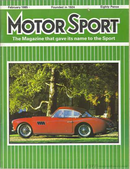 Motor Sport - February 1985