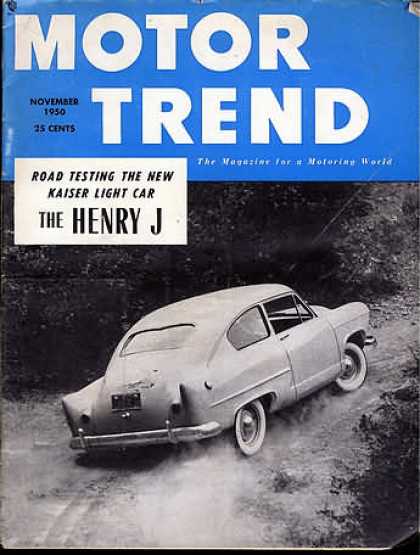 Motor Trend - November 1950