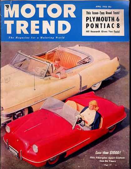 Motor Trend - April 1952