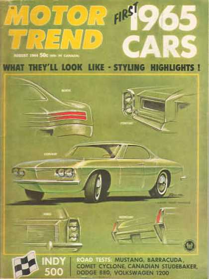 Motor Trend - August 1964