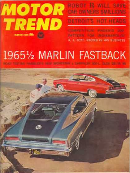 Motor Trend - March 1965