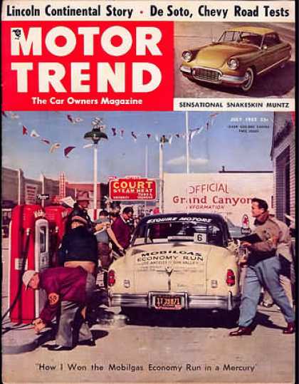 Motor Trend - July 1952