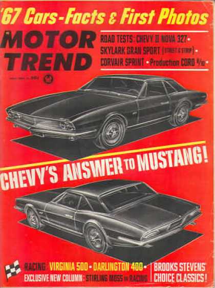 Motor Trend - July 1966
