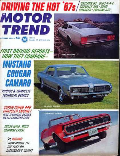 Motor Trend - October 1966