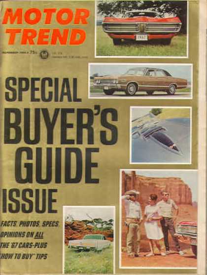 Motor Trend - November 1966