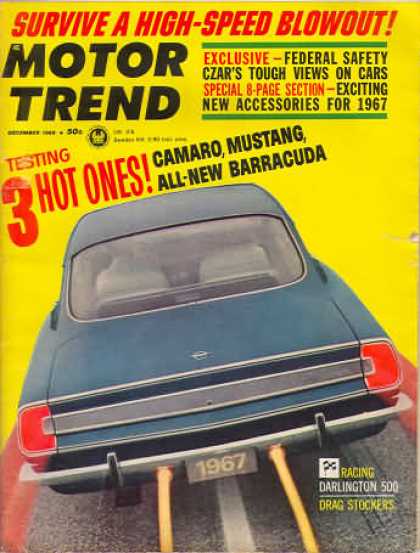 Motor Trend - December 1966