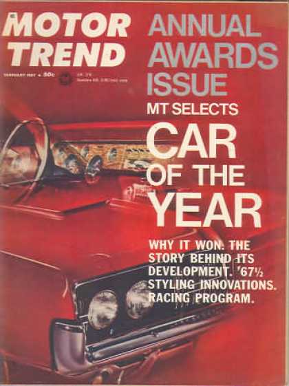 Motor Trend - February 1967