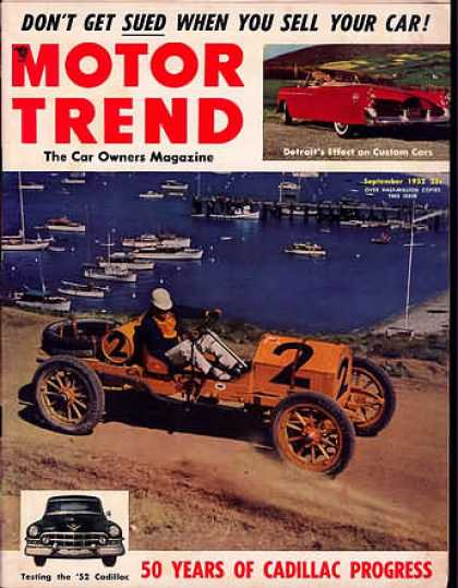 Motor Trend - September 1952