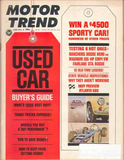 Motor Trend - June 1967