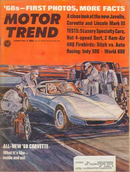 Motor Trend - August 1967