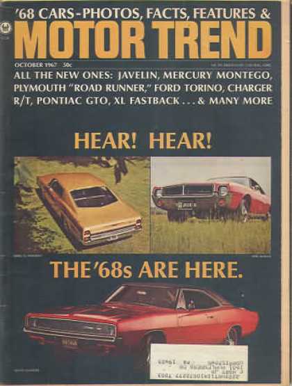 Motor Trend - October 1967